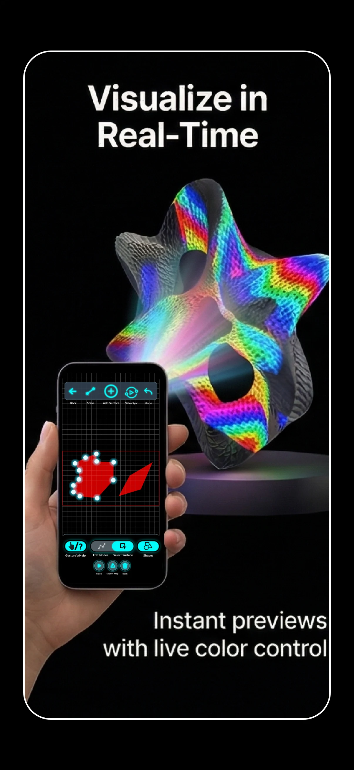 SurfaBeam - Projection Mapping screenshot